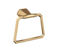 St. Vincent - Anello portasciugamani in bronzo champagne, stile contemporaneo, lunghezza 141 mm