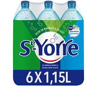 ST YORRE - Acqua minerale naturale gassata, 6 x 1,15 l, 1 pezzo