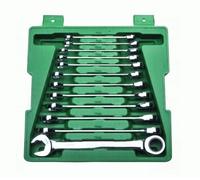 ST09040 - SATA Set 12 chiavi a cricchetto combinate metriche misura da 8 a 19 mm