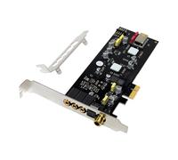 ST113 PCIe Scheda audio SSS1700 Chip Staffa a basso profilo per Studio, Live Streaming, Home Theater Scheda audio di facile installazione