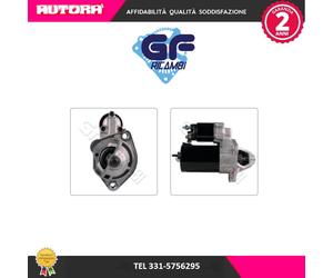 ST1307BO Motorino d'avviamento (MARCA GF-ORIGINALE BOSCH)..