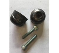 ST40E Coppia Pesi Stabilizzatori Manubrio Melotti Titanio Adattabili Suzuki