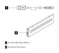 ST650 V2V3 Optical Disk Drive Cable Kit 4Z57A16101