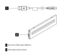 ST650 V2V3 Optical Disk Drive Cable Kit 4Z57A16101