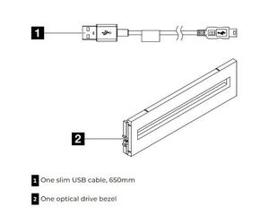 ST650 V2V3 Optical Disk Drive Cable Kit 4Z57A16101