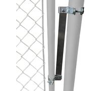 Sta-klos - Chiudiporta a chiusura automatica per cancelli esterni, per cani e piscine, con molla a catena, tensione regolabile, prodotto negli Stati Uniti