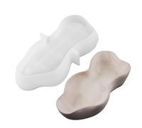 Staampi per vassoi per resina epossidica -11,46 pollici Stampo per vassoio per gioielli in silicone | Staampi per vassoi in resina siliconica Stammpi per colata epossidica per portaoggetti per tazze