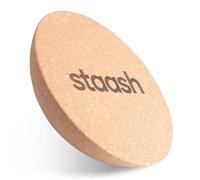 STAASH® Pro Balance Board - Tavola Propriocettiva con Rullo, Tappetino e Accessori + Video | Kit 5in1 per Fitness, Yoga, Riabilitazione (Starter o Full Kit) (Disc)