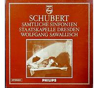 STAATSKAPELLE DRESDEN / SAWALLISCH, Wolfgang - Sämtliche Sinfonien (Schubert) / S-C 71 AX 500