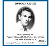 Staatskapelle Orchestra Dr Symphony No. 1/tristan Prelude/symphony No. 5 (K (CD)