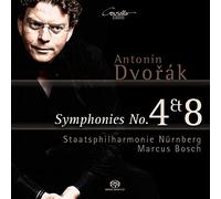Antonin Dvorák Antonin Dvorák: Symphonies 4 & 8 (CD) Hybrid
