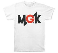 Stab & wound Machine Gun Kelly (Music) Men's MGK Logo T-shirt White