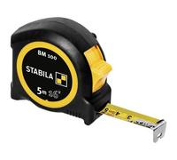 Stabila 19567 BM 100 cm+inch Metro a nastro 5 m ABS