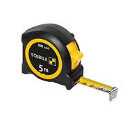 STABILA BM 100, scala 1000 BM100, 5 m (mm), misura nastro tascabile, nero/giallo