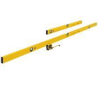 STABILA Livella a bolla Classic Kit 70-3-180, 3 pezzi: tipo 70-2/180 cm, tipo 70/80 cm, BM 150/3 m