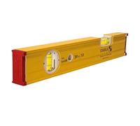 STABILA Livella a bolla magnetica tipo 80 ASM, 30 cm, profilo in alluminio rinforzato, sistema magnetico extra forte, 1 orizzontale e 1 linguetta verticale, tappo antiscivolo integrato, made in