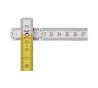 STABILA Metro a stecca in legno tipo 717, 2 m, scala metrica bianco/giallo Quantità:1