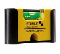STABILA 18115 - Mini livella a bolla Pocket Electric, 70 mm