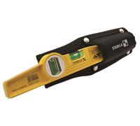 STABILA 02501 - Livella a bolla torpedo, tipo 81 S, 250 mm, con tasca