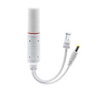Stabile 48V a 12V Power Over Ethernet Splitter Trasformatore di Potenza Telecamera di Sorveglianza e Telefono Facile Installazione