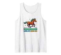 Stabile Energia 100% Pixel Horse Gamer Equestre Design Canotta