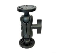Stabile-Kayak Fish Finder Base di montaggio Nylon e acciaio inox Supporto sicuro per la maggior parte dei modelli Nero 15,8 x 15,5 x 6,5 cm Durables Fishing Kit (C)