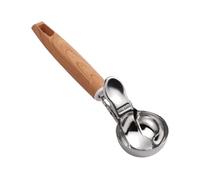 Stabile porzionatore per gelato, paletta per biscotti in acciaio inox, lavabile in lavastoviglie, per cupcake, picnic, casa
