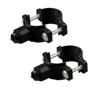 Stabile supporto multiuso per tubi di scarico, resistente, nero | Componente resistente, supporto per tubo di scarico da 38 mm a 58 mm per lavello da cucina