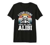 Stabilire Il Mio Mattino dell'orso Alibi Maglietta Premium