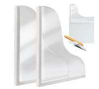 Stability Provided: Our Shower Splash Guard utilizes a cleverly designed,