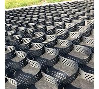 Stabilizzatore a terra, griglia di ghiaia alta 5,1 cm, per supporto del suolo, controllo delle pendenze, aree di argilla bagnata e fango, finitrice permeabile, facile installazione (3x/3 x 3 m)