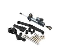 Stabilizzatore Ammortizzatore di Sterzo Per CB650R 2018-2021 Motociclette Regolabili Supporto Ammortizzatore Stabilizzatore Sterzo Tampone Stabilizzatore Motocicletta(Gray-A)