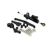 Stabilizzatore Ammortizzatore di Sterzo Per CB650R 2018-2021 Motociclette Regolabili Supporto Ammortizzatore Stabilizzatore Sterzo Tampone Stabilizzatore Motocicletta(Black-D)