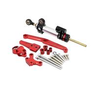 Stabilizzatore Ammortizzatore di Sterzo Per CB650R 2018-2021 Motociclette Regolabili Supporto Ammortizzatore Stabilizzatore Sterzo Tampone Stabilizzatore Motocicletta(Silver)