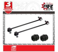 Stabilizzatore Antirollio Barra Collegamento + Boccola Set - Ant. - Per Citroen