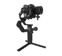 Stabilizzatore cardanico portatile a 3 assi tutto in uno for Sony A7III GoPro 12 iPhone 15 Pro AI Tracker(Black White Kit)