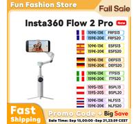 Stabilizzatore cardanico portatile Insta360 Flow 2 Pro AI Filmmaker 360 Infinite Pan Actieve Zoom Tracking Insta 360 Flow 2pro White Creator