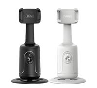 Stabilizzatore Cardanico - Treppiede Con Rilevamento Automatico Del Volto | Controllo Dei Gesti, Selfie Stick Con Luce LED Su Treppiede - Supporto Per Telefono, Supporto Fotocamera Controllo Dei