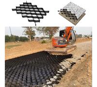 Stabilizzatore de Ghiaia Stabilizzatore per Pavimentazione a Griglia di Terreno/Ghiaia, Geocella per Griglia di Percorso Permeabile per La Costruzione di Carreggiate, Griglia per Vialetto a Nido D'ape