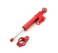 Stabilizzatore Del Volante Della Motocicletta Per Dualtron Spider Raptor2 Eagel Pro Ammortizzatore Di Sterzo Regolabile In Alluminio Per Scooter Elettrico(All RED)