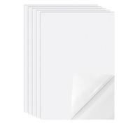 Stabilizzatore di carta da ricamo solubile in acqua A4 Macchina Stick e Stitch Stabilizzatori per ricamo Supporto Pellicola di carta di trasferimento Lavare via 5 PZ