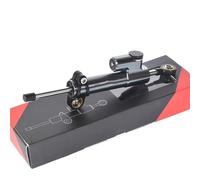 Stabilizzatore di smorzamento dello sterzo Ammortizzatore di sterzo per motocicletta Stabilizza il controllo di sicurezza adatto per Kawasaki Z900 2017 2021 2022 2023 Ammortizzatore Moto(Gray)