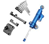 Stabilizzatore di sterzo Ammortizzatore Di Sterzo Per Motocicletta Per Per N-ja 250R EX250 2008-2012 Stabilizza Il Controllo Di Sicurezza Con Staffa Di Montaggio(Blue)