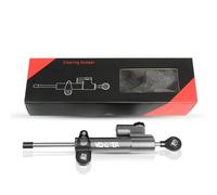 stabilizzatore di sterzo del manubrio Per Ducati Monst&er 696 695 796 400 620 M 600 M 900 M 620 Hypermotard Universale Del Motociclo Ammortizzatore di Sterzo Regolabile Stabilizzatore ( Color : Black-