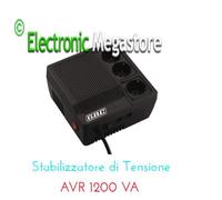 Stabilizzatore di tensione 1200 VA adatto per tenere costante la 220 Volt GBC