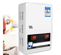 Stabilizzatore di tensione automatico 15000W Alimentatore CA monofase - Regolatore di tensione in rame puro a parete o piatto con doppio display digitale