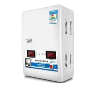 Stabilizzatore di tensione completamente automatico da 220 V, stabilizzatore di tensione automatico da 15000 W, 6 protezioni di sicurezza principali, fori di dissipazione di calore aggiunti, doppio