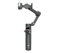 DJI Osmo Mobile 7P Stabilizzatore per iPhone, Android, Tracciamento nativo, Illuminazione, Stabilizzatore 3 assi per smartphone, Avvio rapido, Manico telescopico e treppiede integrati