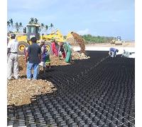 Stabilizzatore for griglia di terra, griglie for pavimentazione di vialetti d'accesso for ghiaia/roccia di fiume/granito, stabilizzatore for leggera pendenza(3x10 m/10x33 ft)