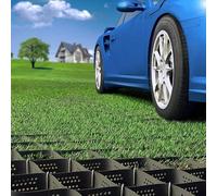 Stabilizzatore Ghiaia Griglia a Terra per Carichi Pesanti per Parcheggi Carrabili, Finitrice per Ghiaia Ecologica in HDPE, per Camper, Autocarro Leggero, Camper, 5 Cm di Altezza (Size : 5m x 10m (16.